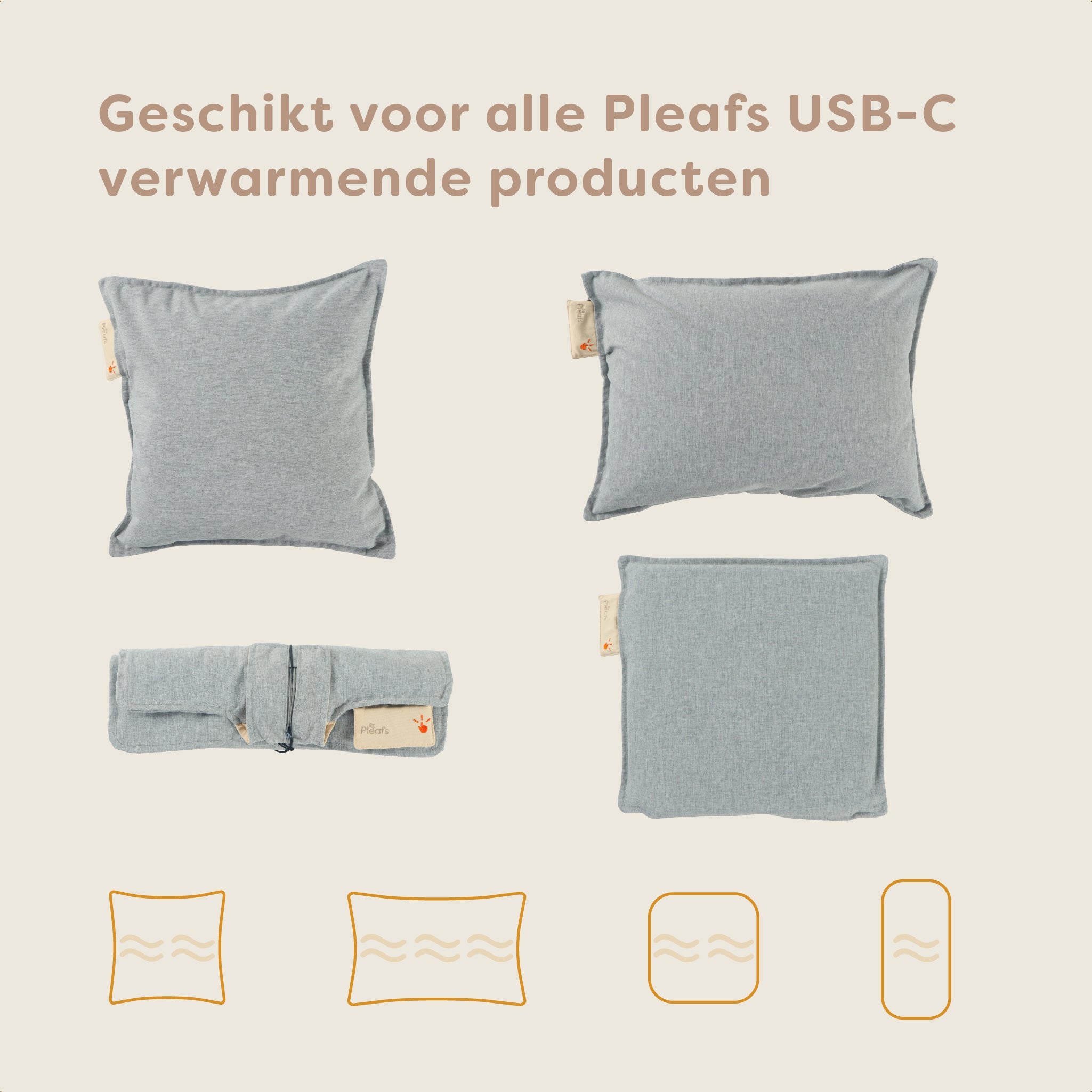 Pleafs® Oplader 8.4v USB-C EU