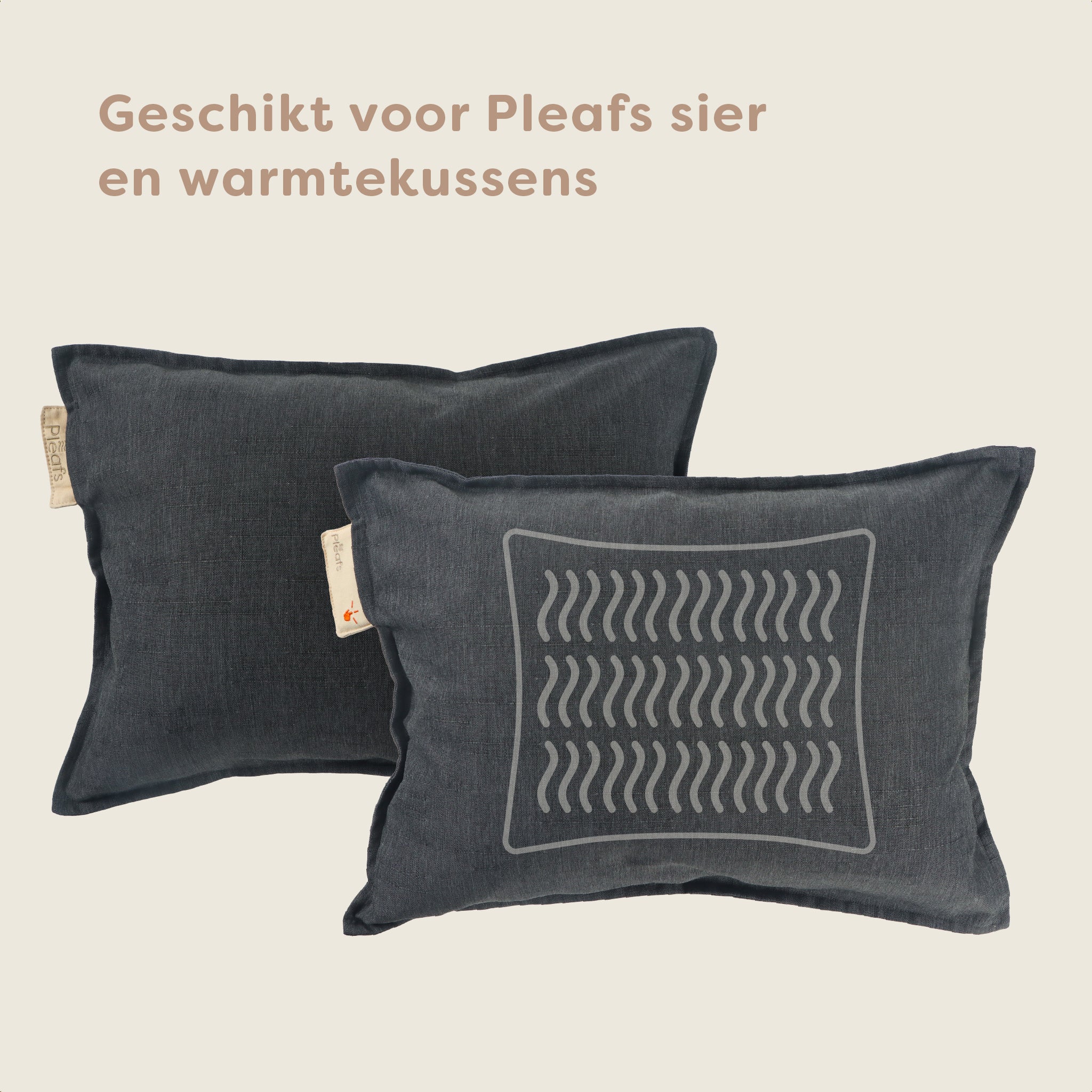 Pleafs® Hoes Outdoor 45x60cm Carbon