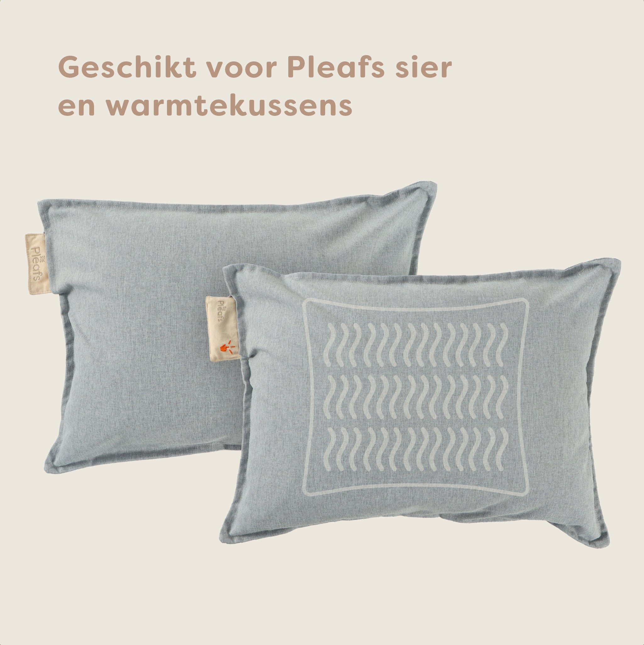 Pleafs® Hoes Outdoor 45x60cm Spanich Grey