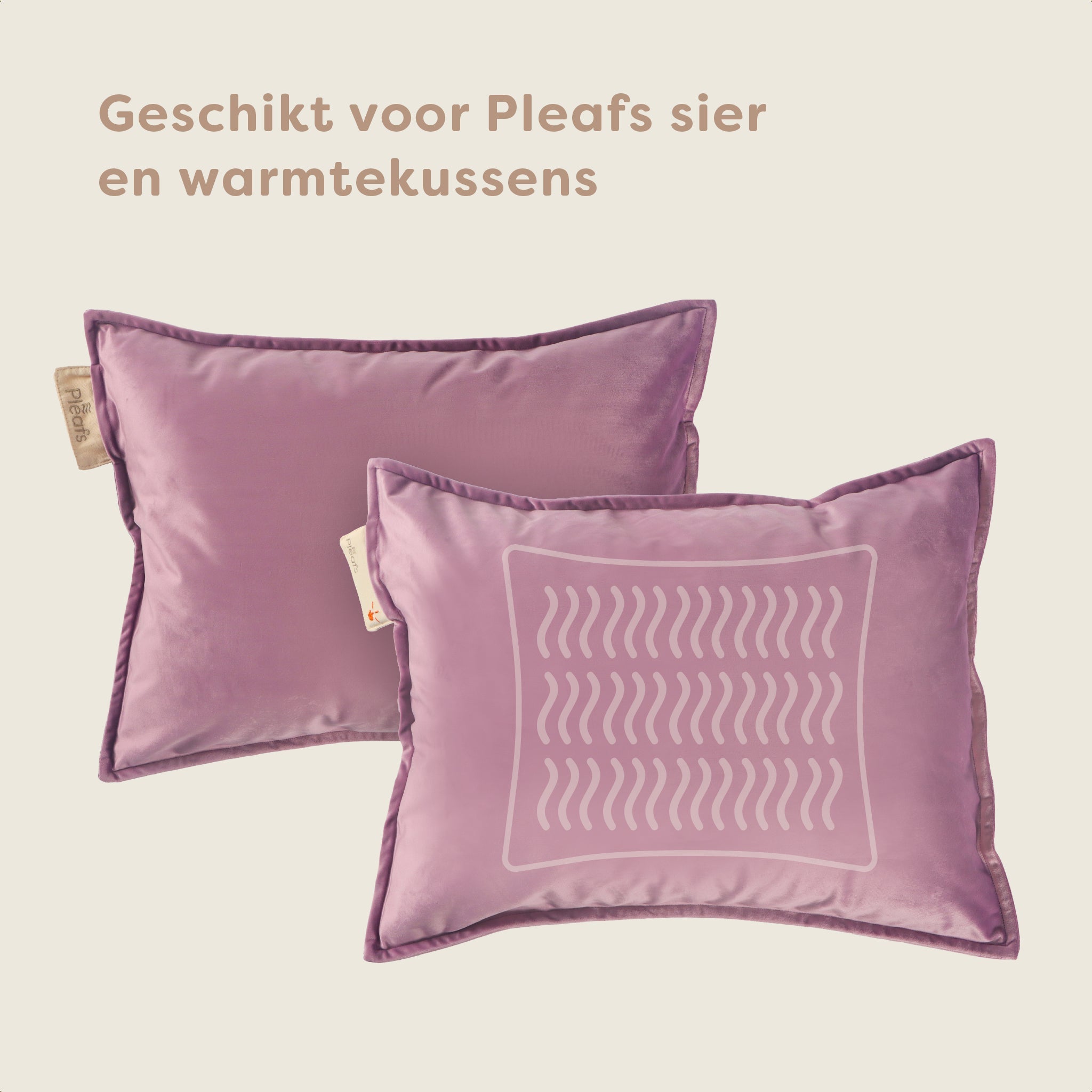 Pleafs® Hoes Plush 45x60cm Hothouse Orchid