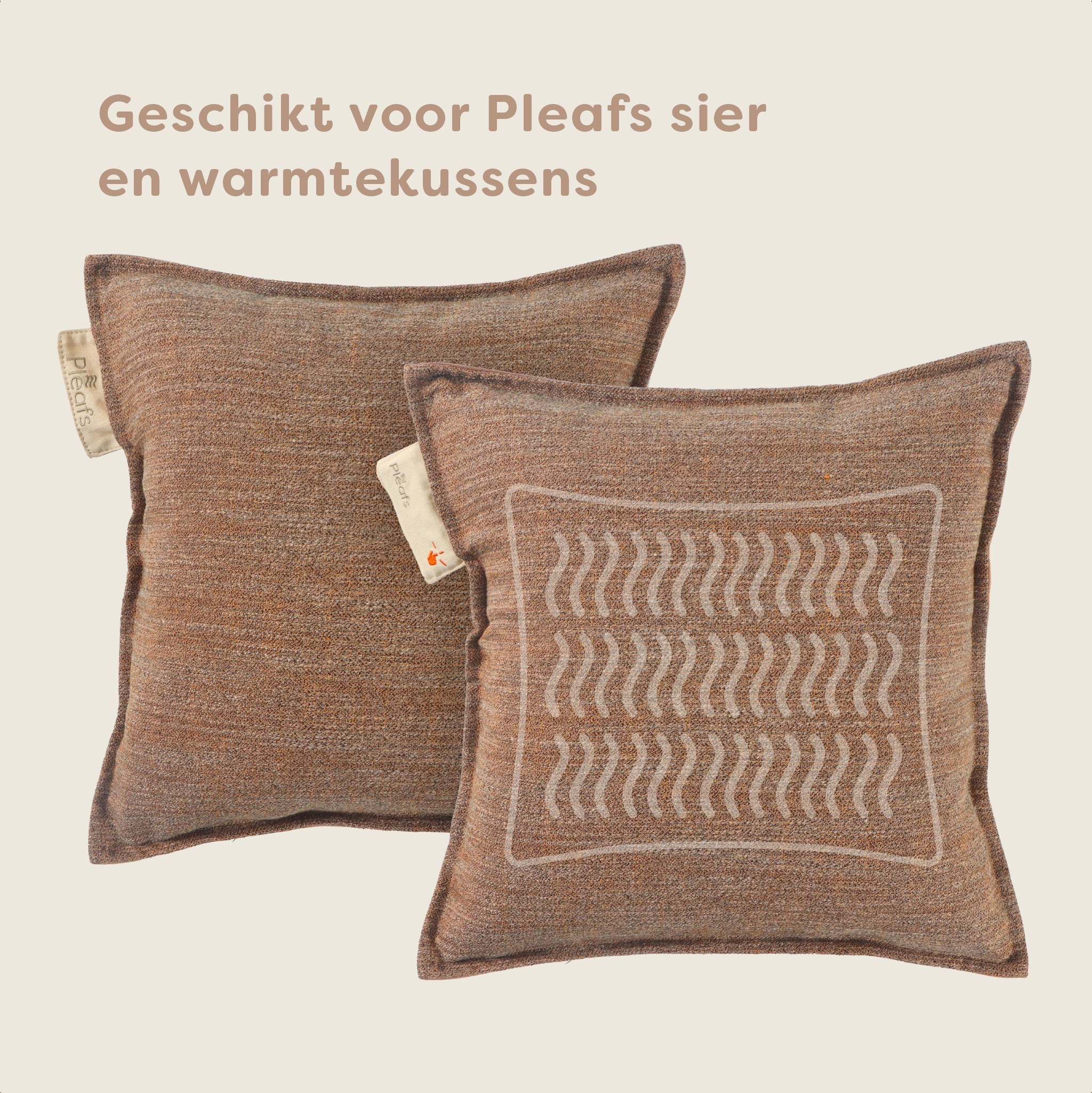 Pleafs® Hoes Boho 45x45cm Spiced Cider