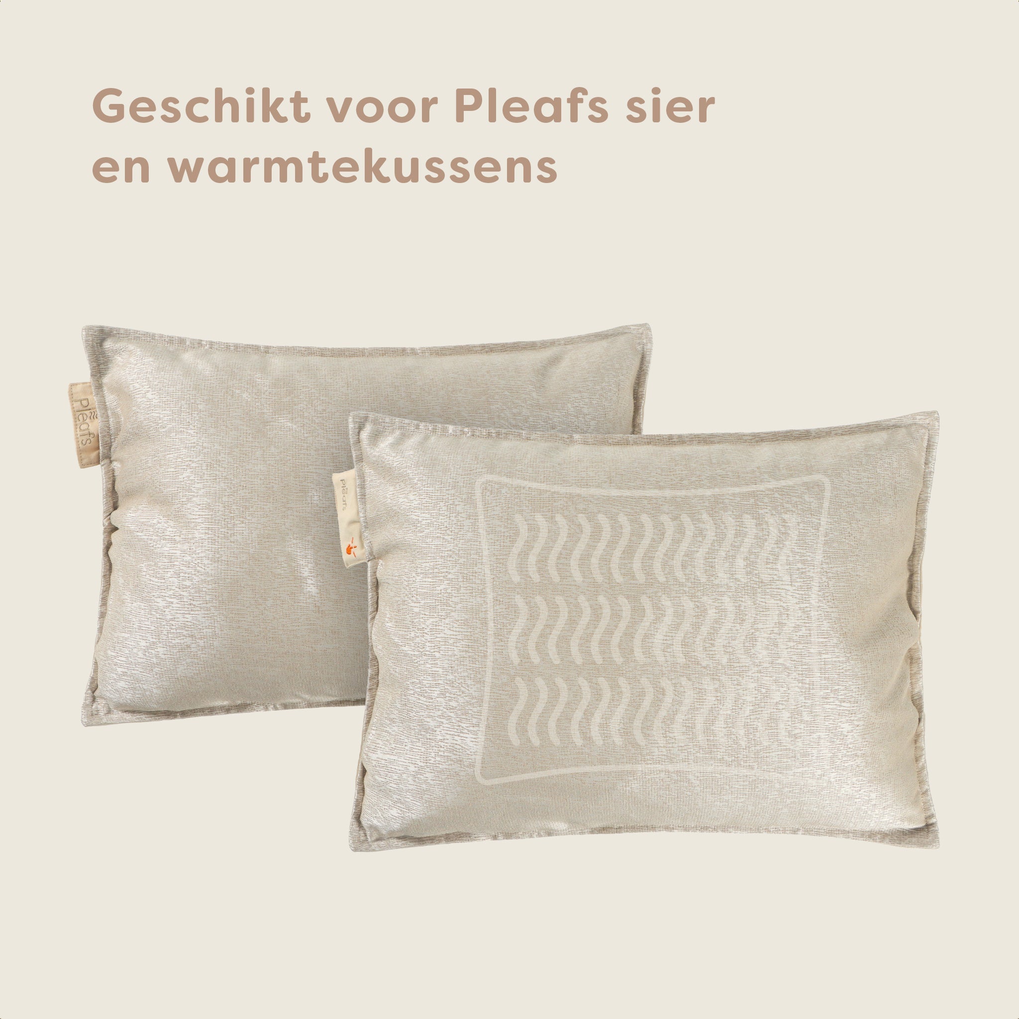 Pleafs® Hoes Boho 45x60cm Dark Vanilla