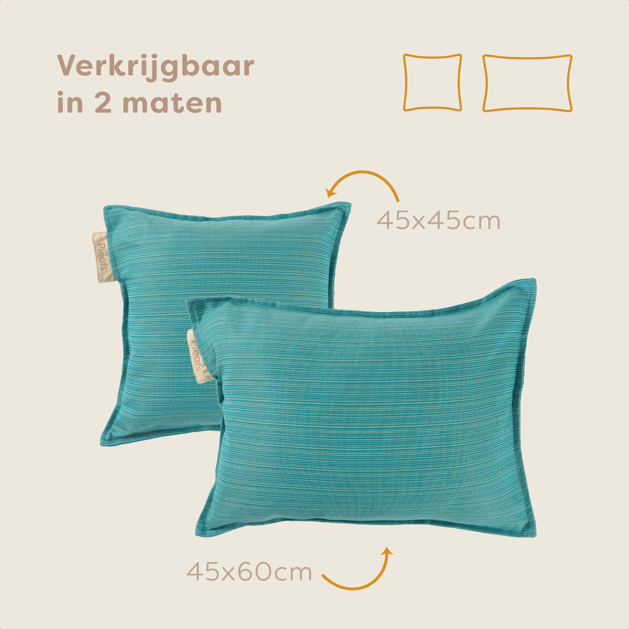 Pleafs® Sierkussen Outdoor 45x45cm Acapulco