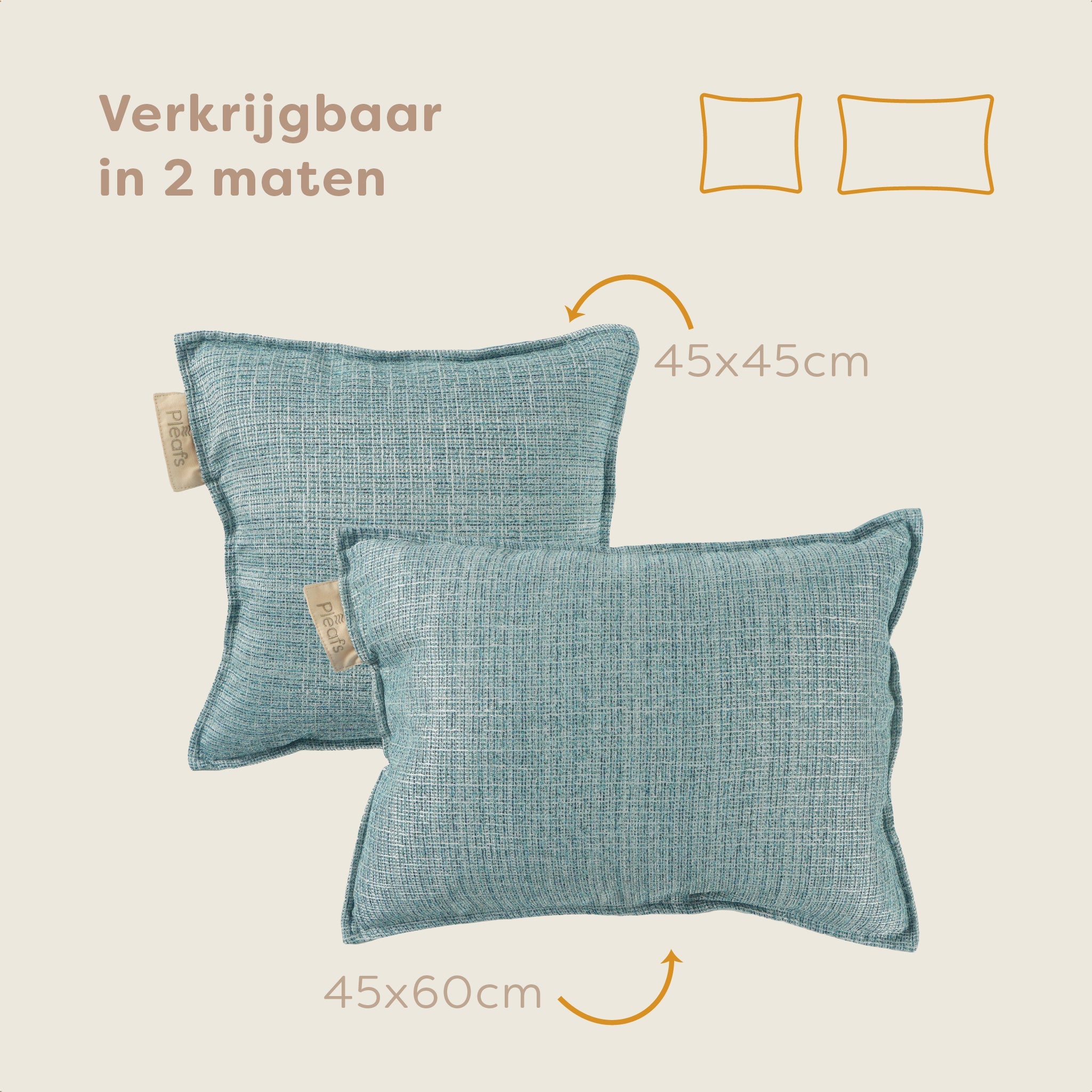 Pleafs® Sierkussen Nomad 45x60cm Sirocco