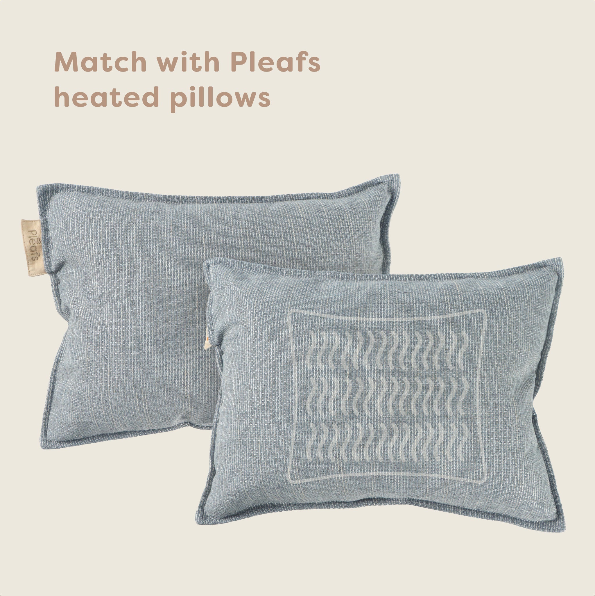 Pleafs® Sierkussen Nomad 45x60cm Silver Sand