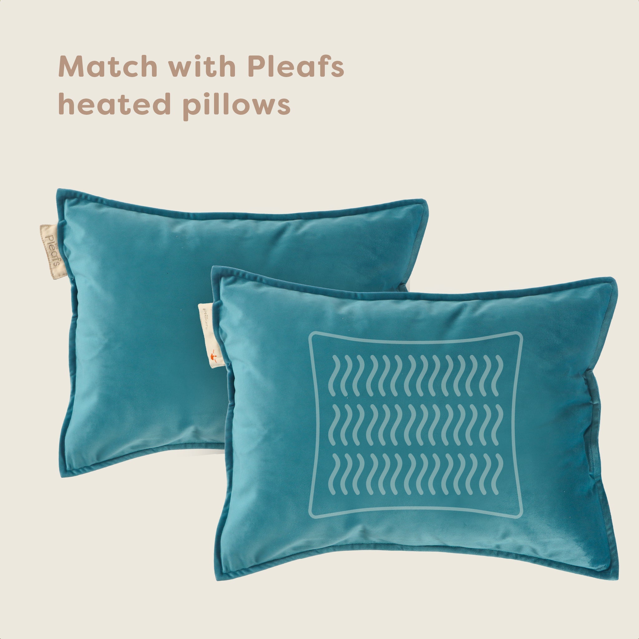 Pleafs® Sierkussen Plush 45x60cm Wedgewood
