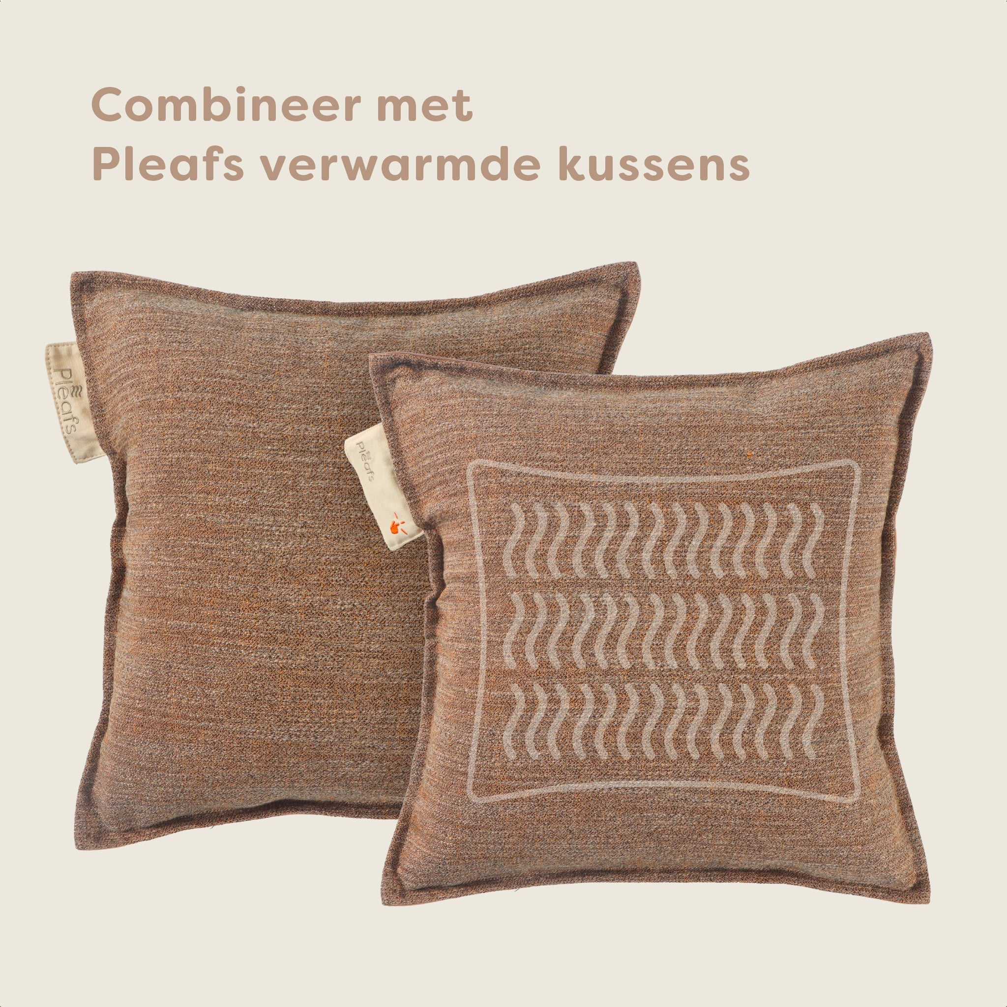 Pleafs® Sierkussen Boho 45x45cm Spiced Cider