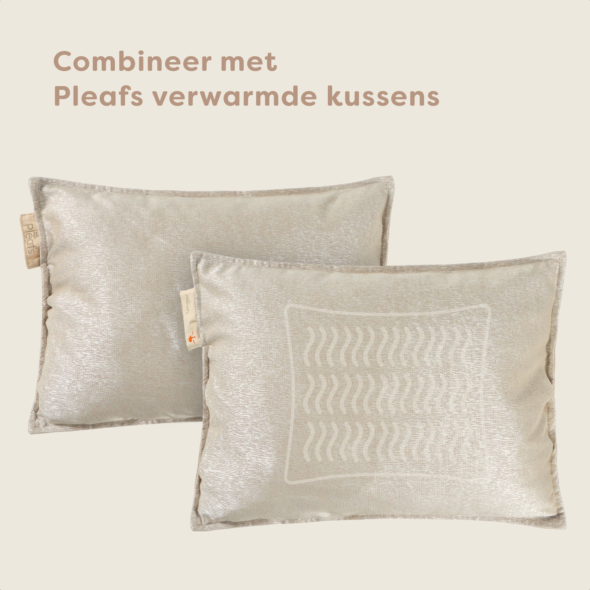 Pleafs® Sierkussen Boho 45x60cm Dark Vanilla
