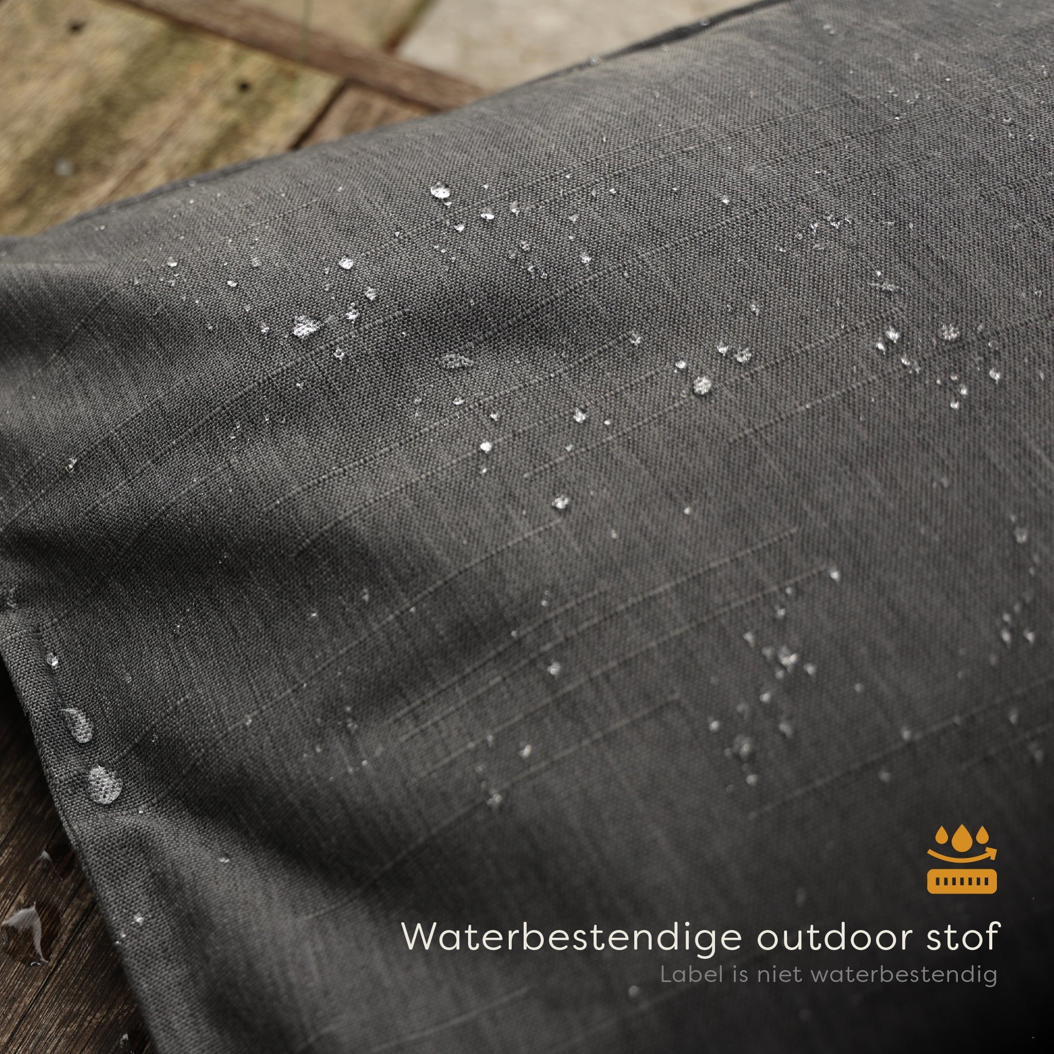 Pleafs® Hoes Outdoor 40x40cm Spanich Grey