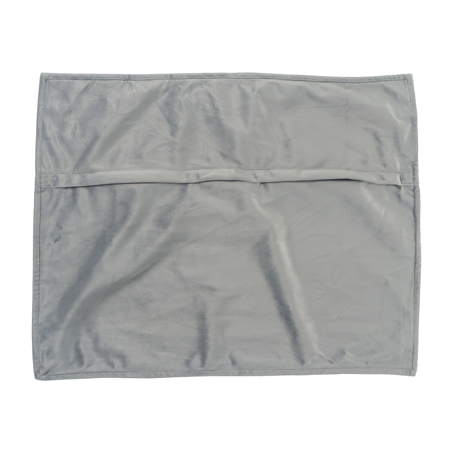 hoes plush binnen 45x60 black coral achterkant