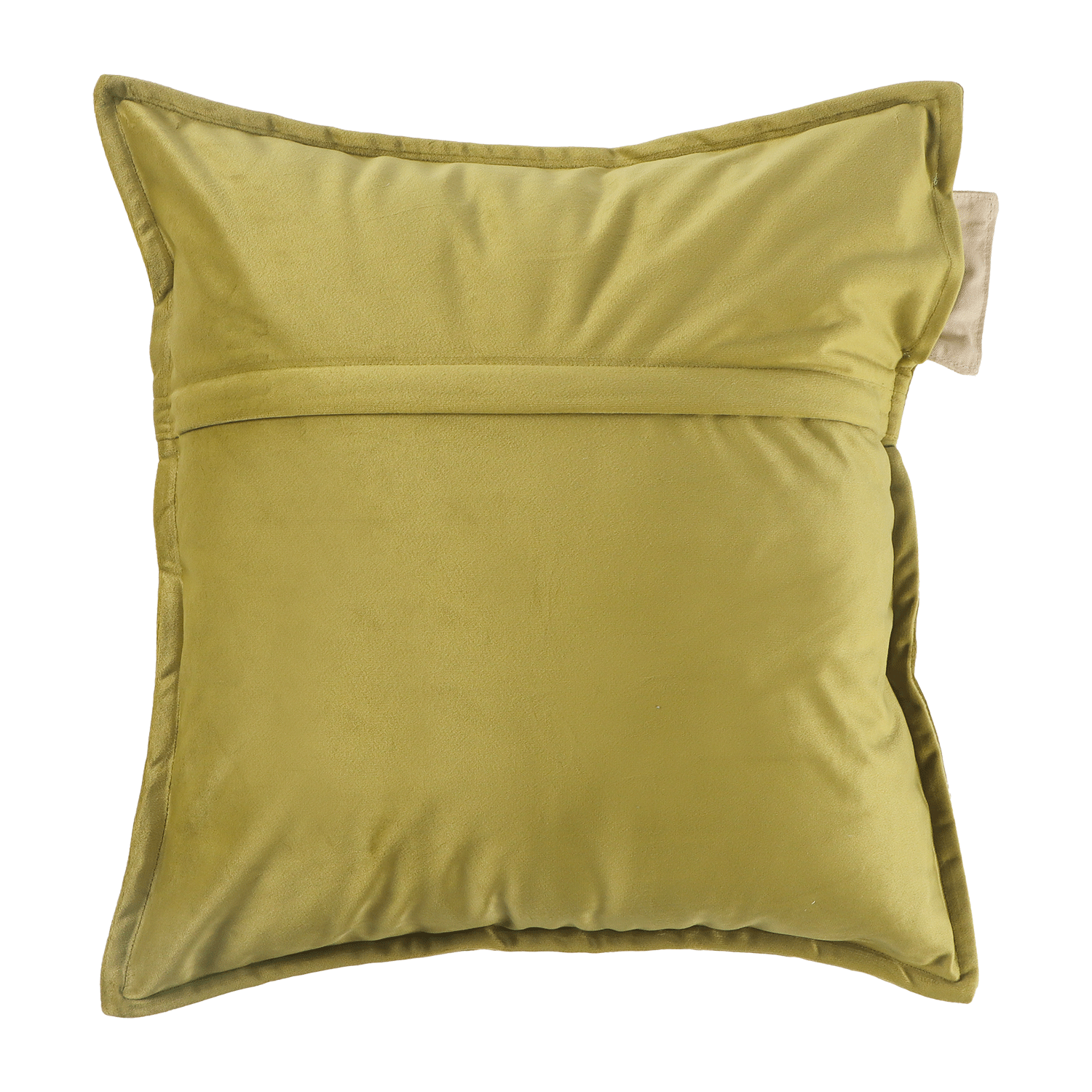 sierkussen plush binnen 45x45 barley corn achterkant