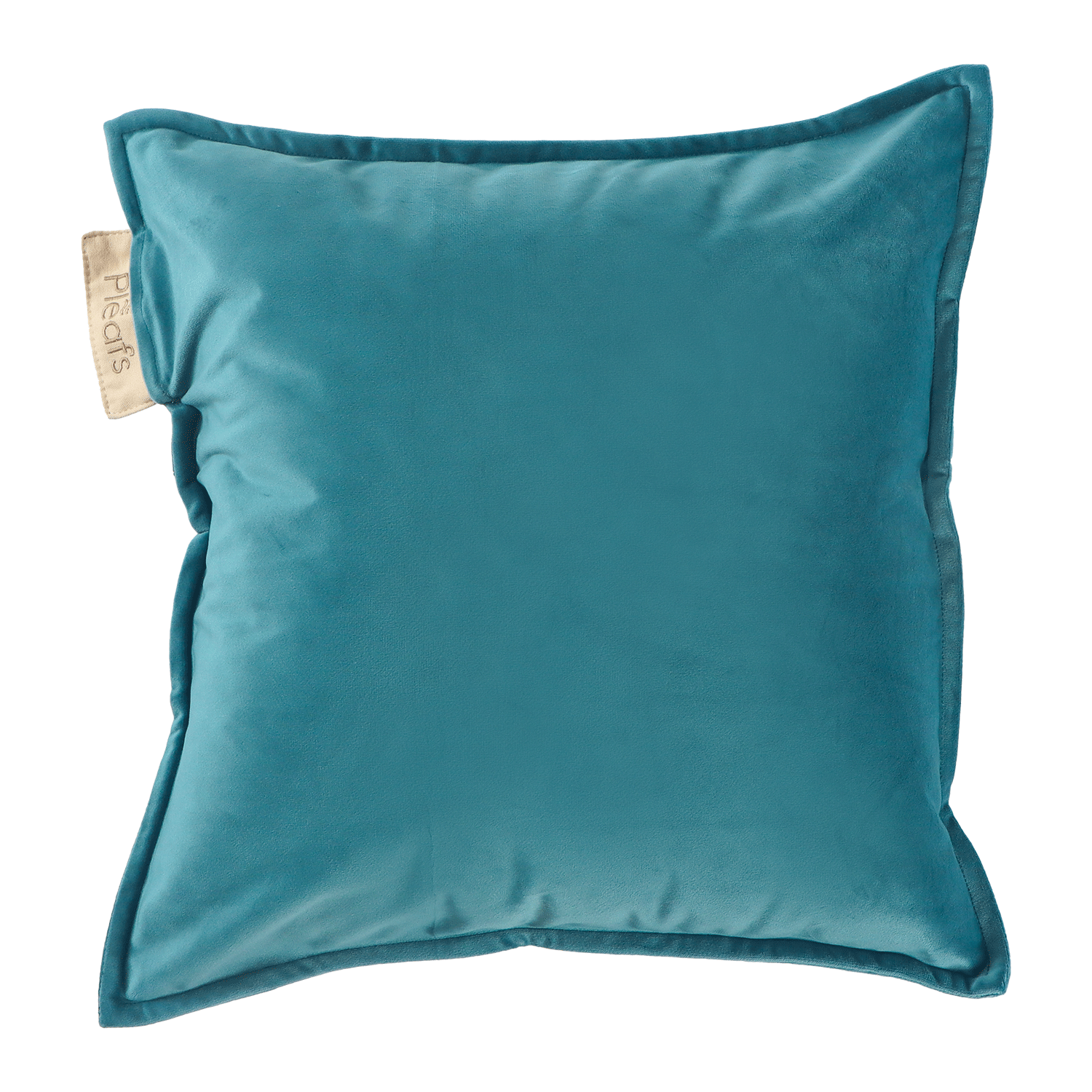 sierkussen plush binnen 45x45 wedgewood voorkant