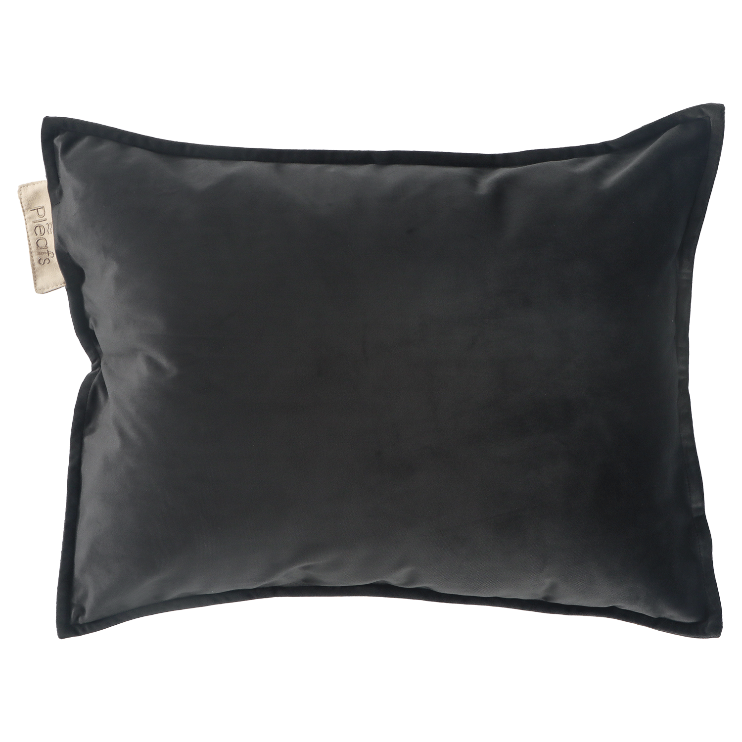 sierkussen plush binnen 45x60 onyx voorkant
