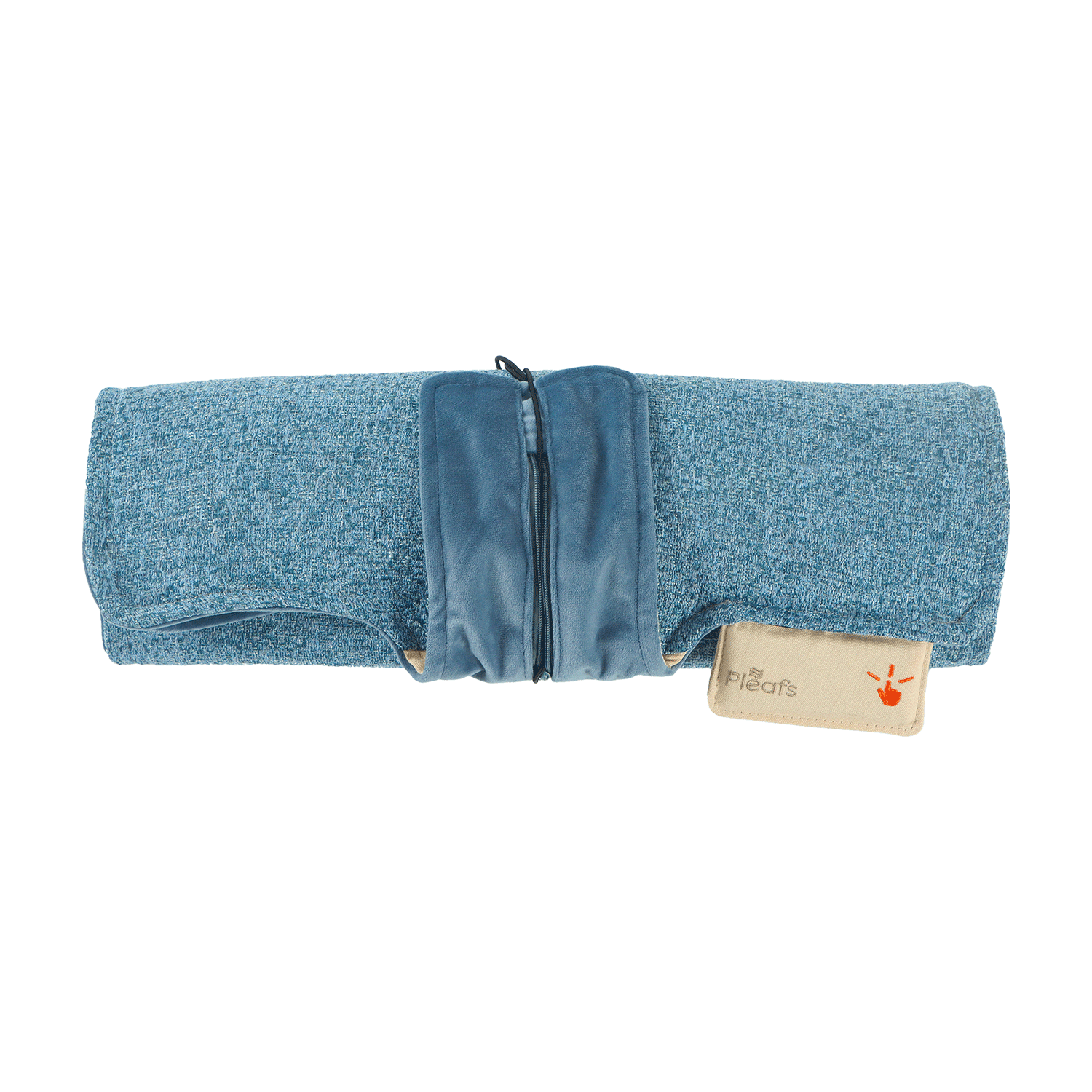 warmtedeken nomad draadloos electrisch oplaadbaar binnen 40x110 shadow blue voorkant