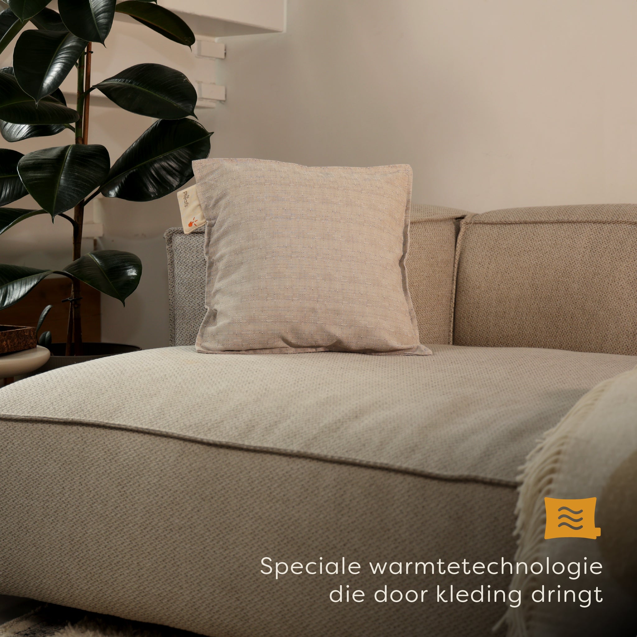 Pleafs® Warmtekussen Outdoor 45x45cm Grullo