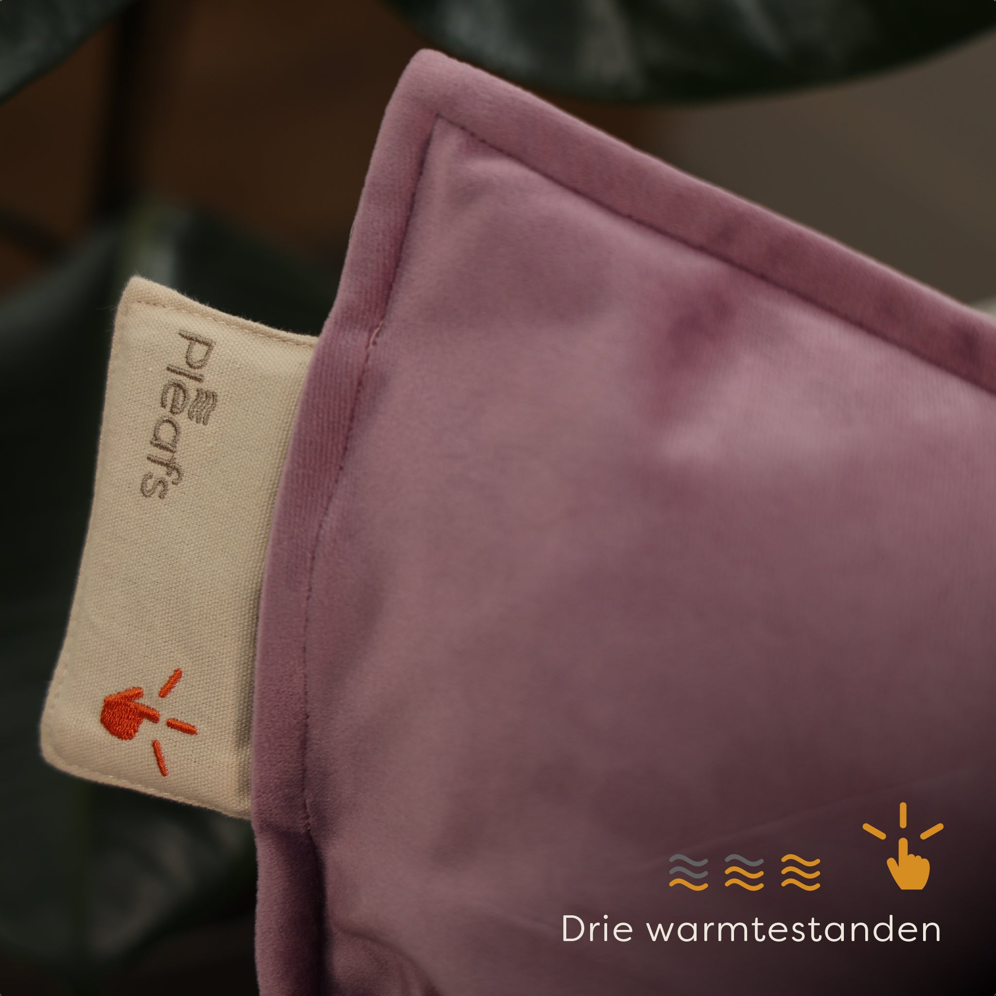 Pleafs® Warmtekussen Plush 45x60cm Hothouse Orchid