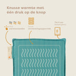 1+1 GRATIS Pleafs® Warmtezitkussen Outdoor 40x40cm Acapulco