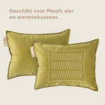 Pleafs® Hoes Plush 45x60cm Barley Corn