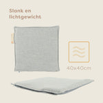 Pleafs® Warmtezitkussen Nomad 40x40cm Close Knit