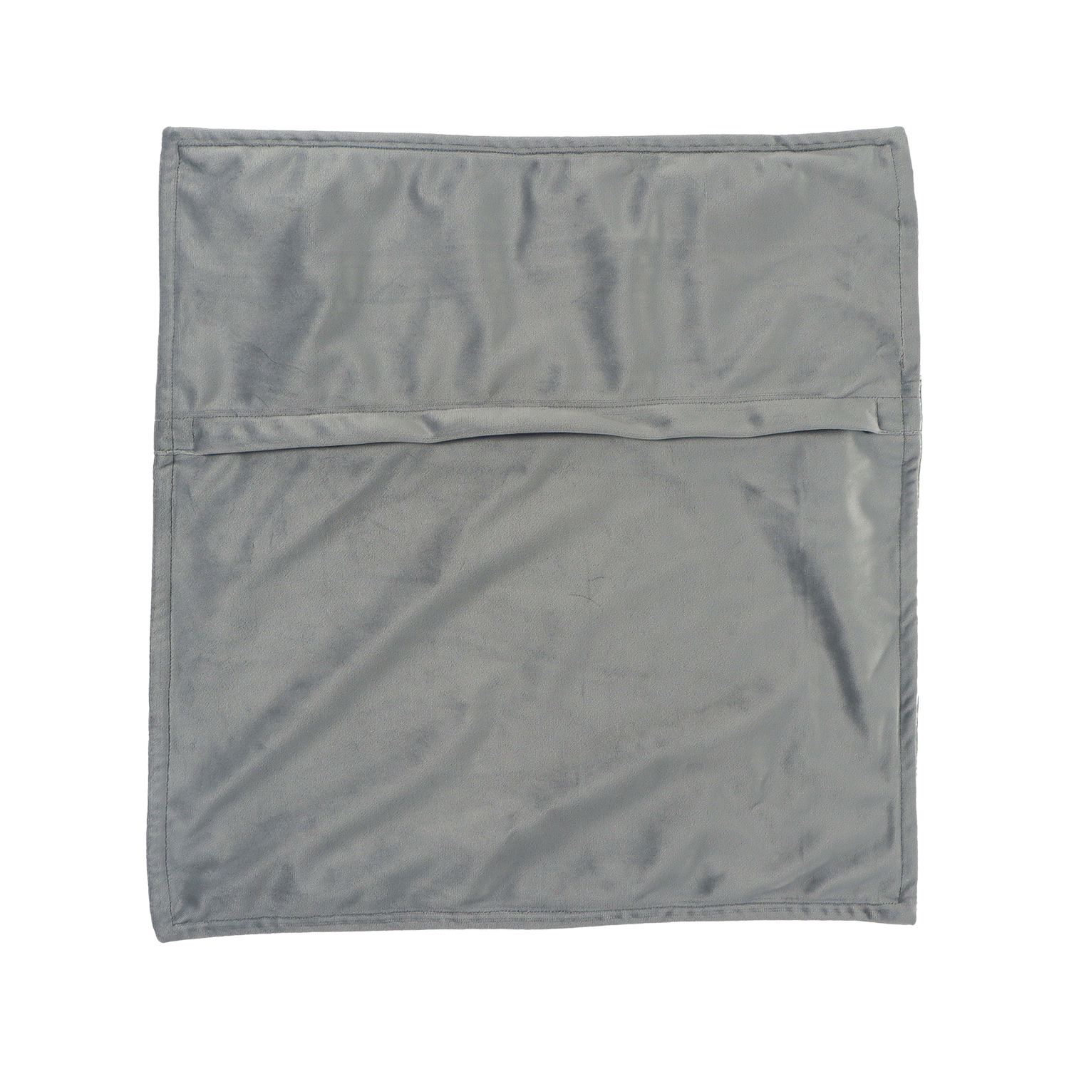 hoes plush binnen 45x45 black coral achterkant
