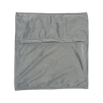 hoes plush binnen 45x45 black coral achterkant