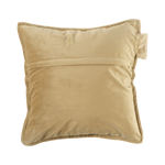 sierkussen plush binnen 45x45 crewel tan achterkant