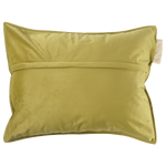 sierkussen plush binnen 45x60 barley corn achterkant