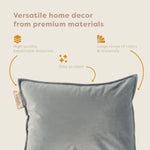 Pleafs® Sierkussen Plush 45x60cm Black Coral