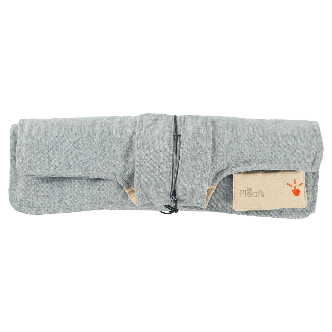 warmtedeken outdoor draadloos electrisch oplaadbaar buiten 40x110 spanich grey voorkant