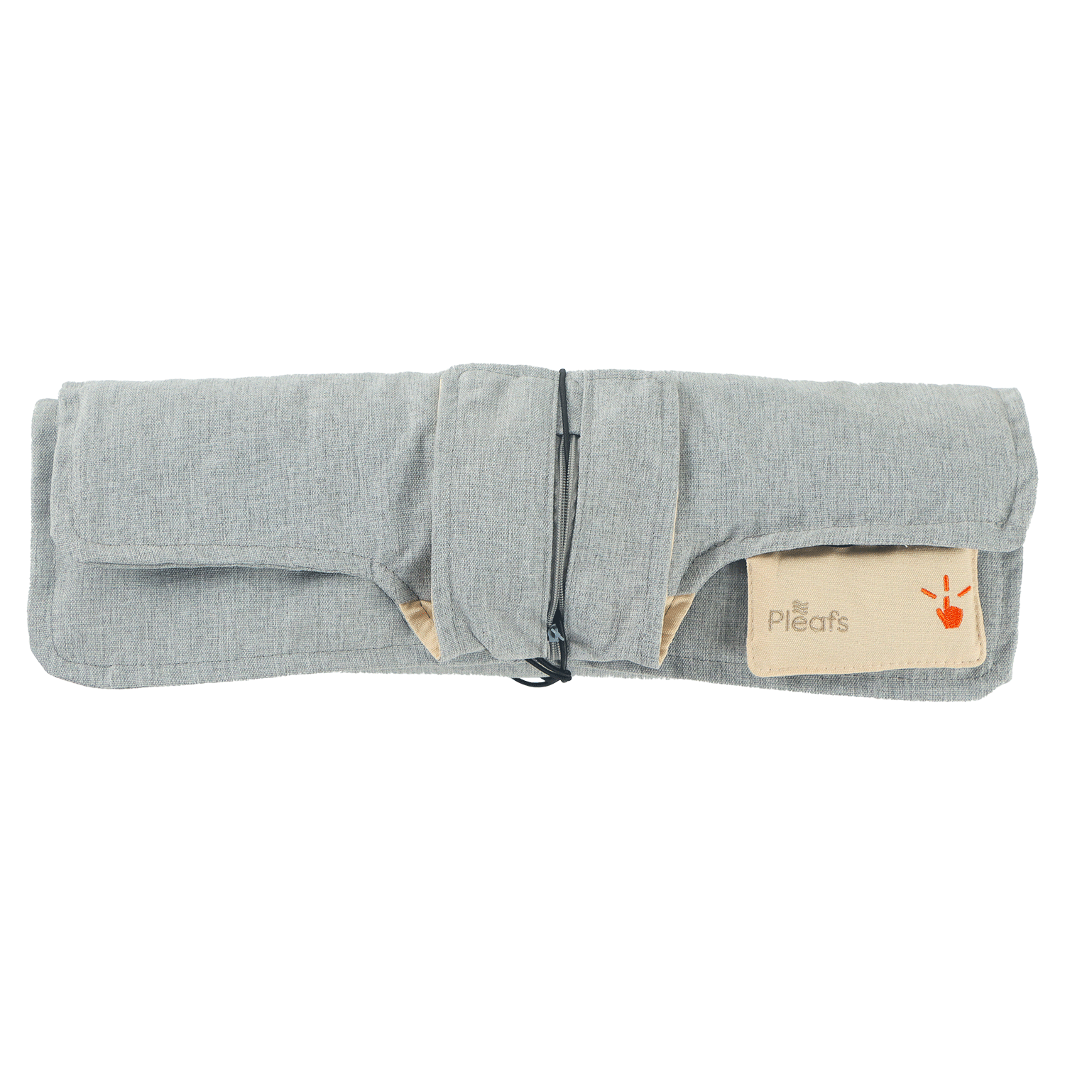 warmtedeken outdoor draadloos electrisch oplaadbaar buiten 40x110 spanich grey voorkant