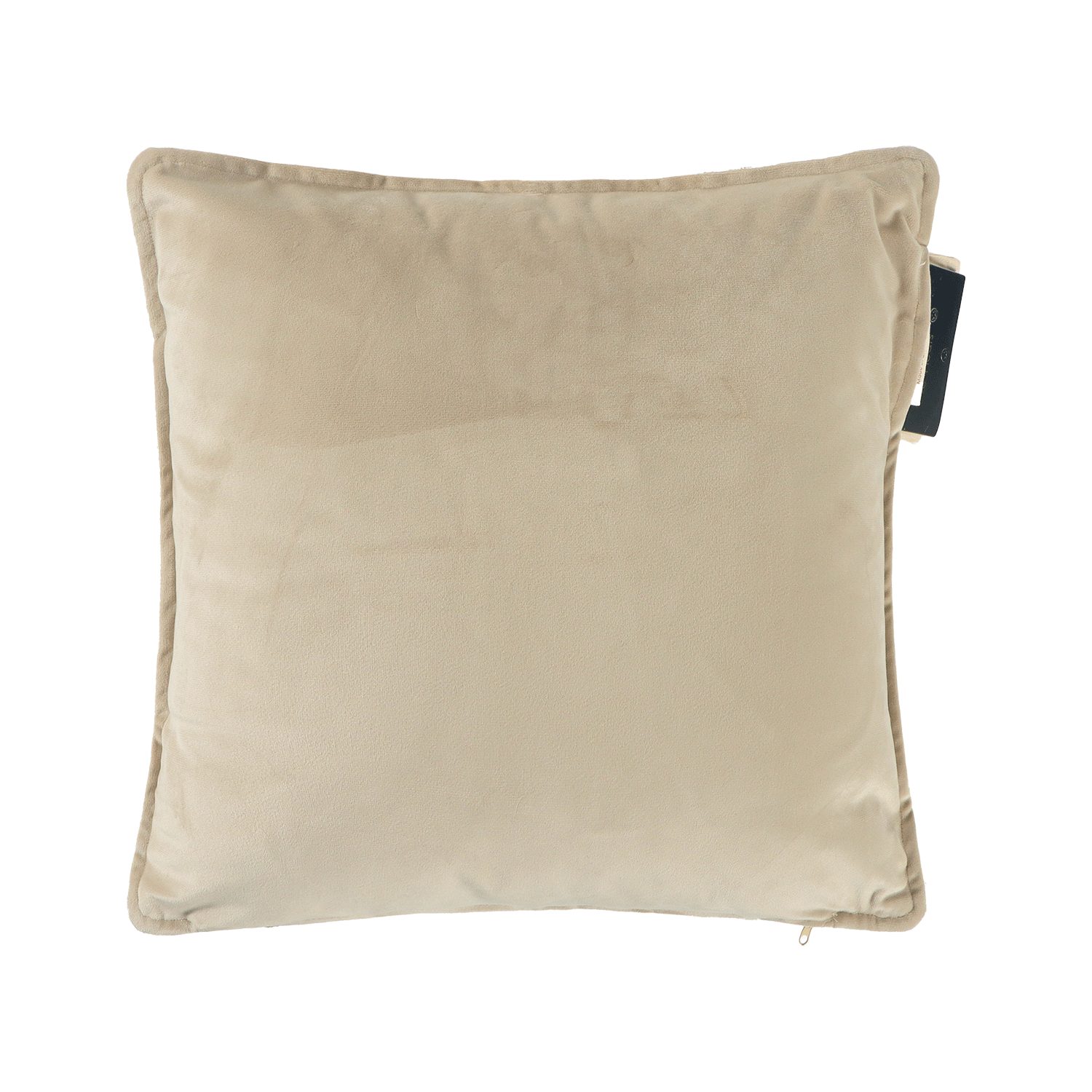 warmtekussen boho draadloos electrisch oplaadbaar binnen 45x45 dark vanilla achterkant