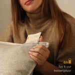 Pleafs® Warmtekussen Boho 45x60cm Dark Vanilla