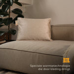 Pleafs® Warmtekussen Boho 45x60cm Dark Vanilla