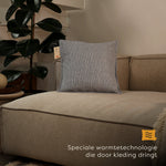 Pleafs® Warmtekussen Nomad 45x45cm Silver Sand