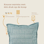 Pleafs® Warmtekussen Nomad 45x45cm Sirocco