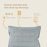 Pleafs® Warmtekussen Nomad 45x60cm Silver Sand