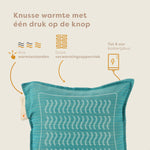 Pleafs® Warmtekussen Outdoor 45x45cm Acapulco