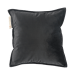 warmtekussen plush draadloos electrisch oplaadbaar binnen 45x45 onyx voorkant
