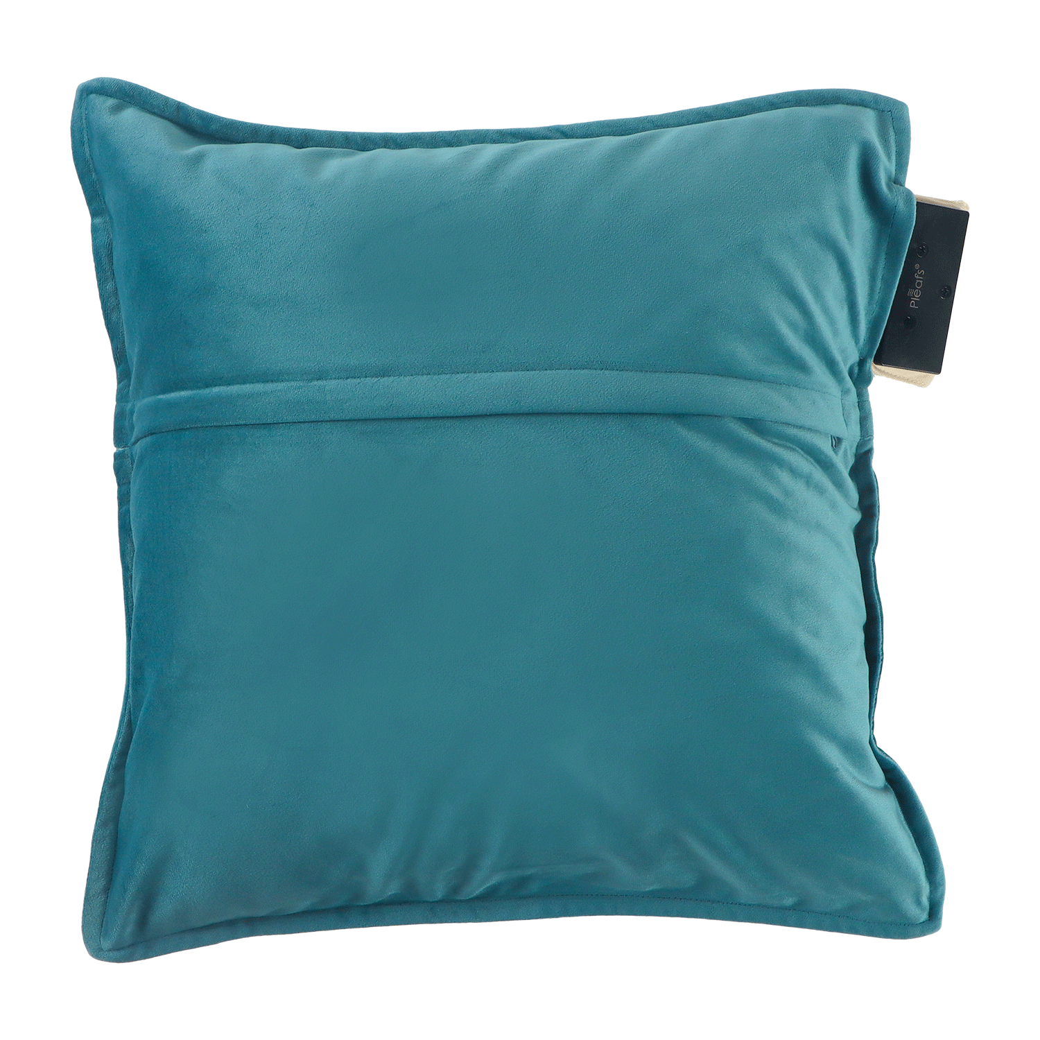 warmtekussen plush draadloos electrisch oplaadbaar binnen 45x45 wedgewood achterkant
