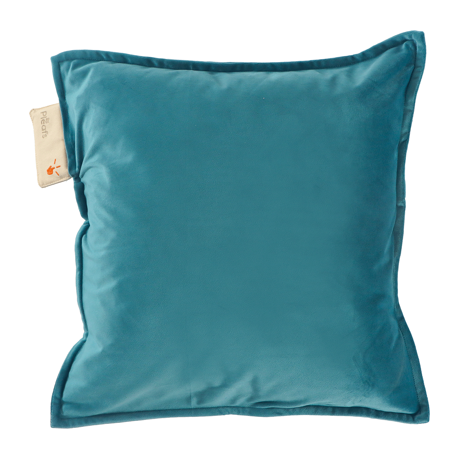 warmtekussen plush draadloos electrisch oplaadbaar binnen 45x45 wedgewood voorkant