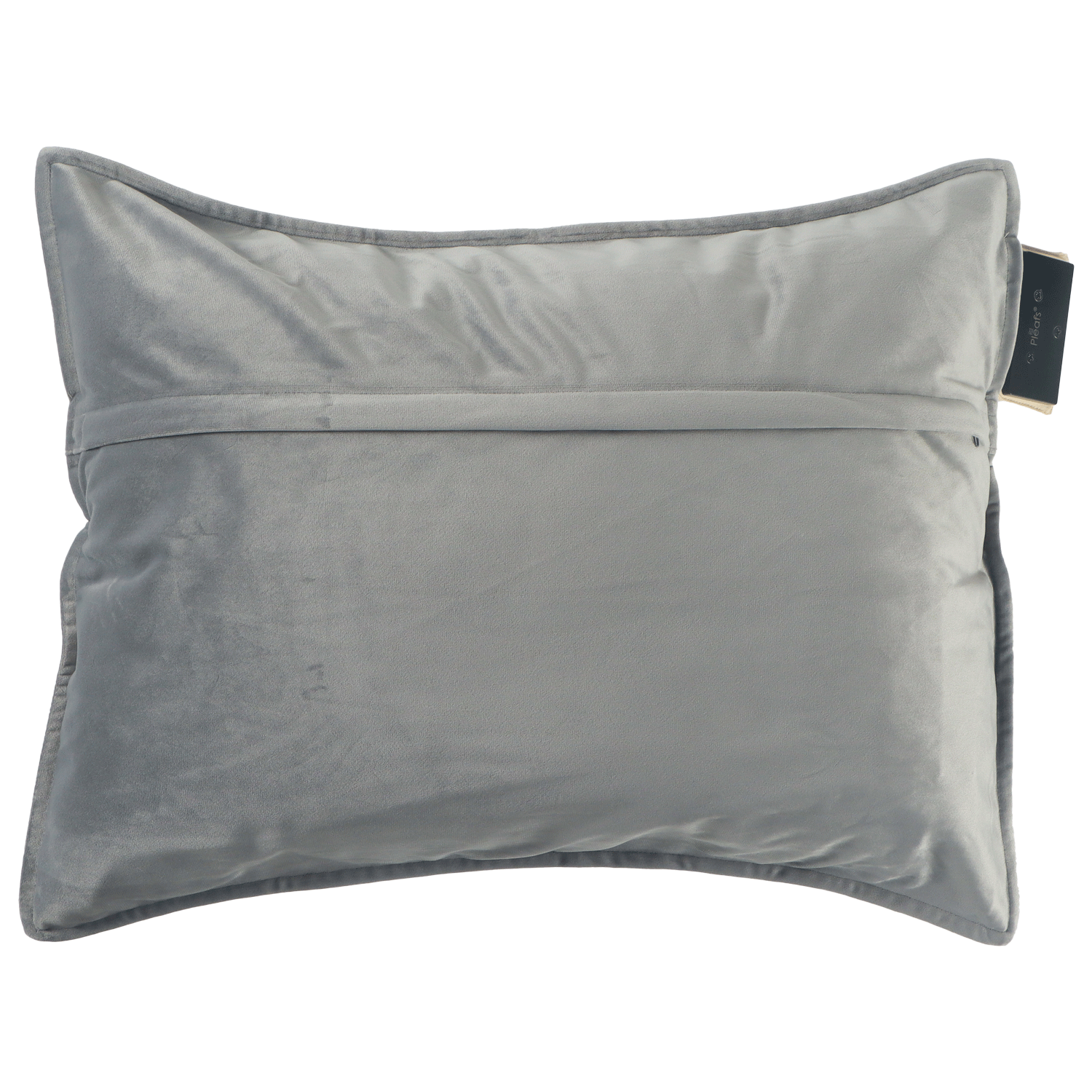 warmtekussen plush draadloos electrisch oplaadbaar binnen 45x60 black coral achterkant