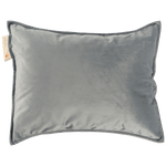 warmtekussen plush draadloos electrisch oplaadbaar binnen 45x60 black coral voorkant