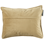 warmtekussen plush draadloos electrisch oplaadbaar binnen 45x60 crewel tan achterkant