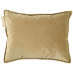 warmtekussen plush draadloos electrisch oplaadbaar binnen 45x60 crewel tan voorkant