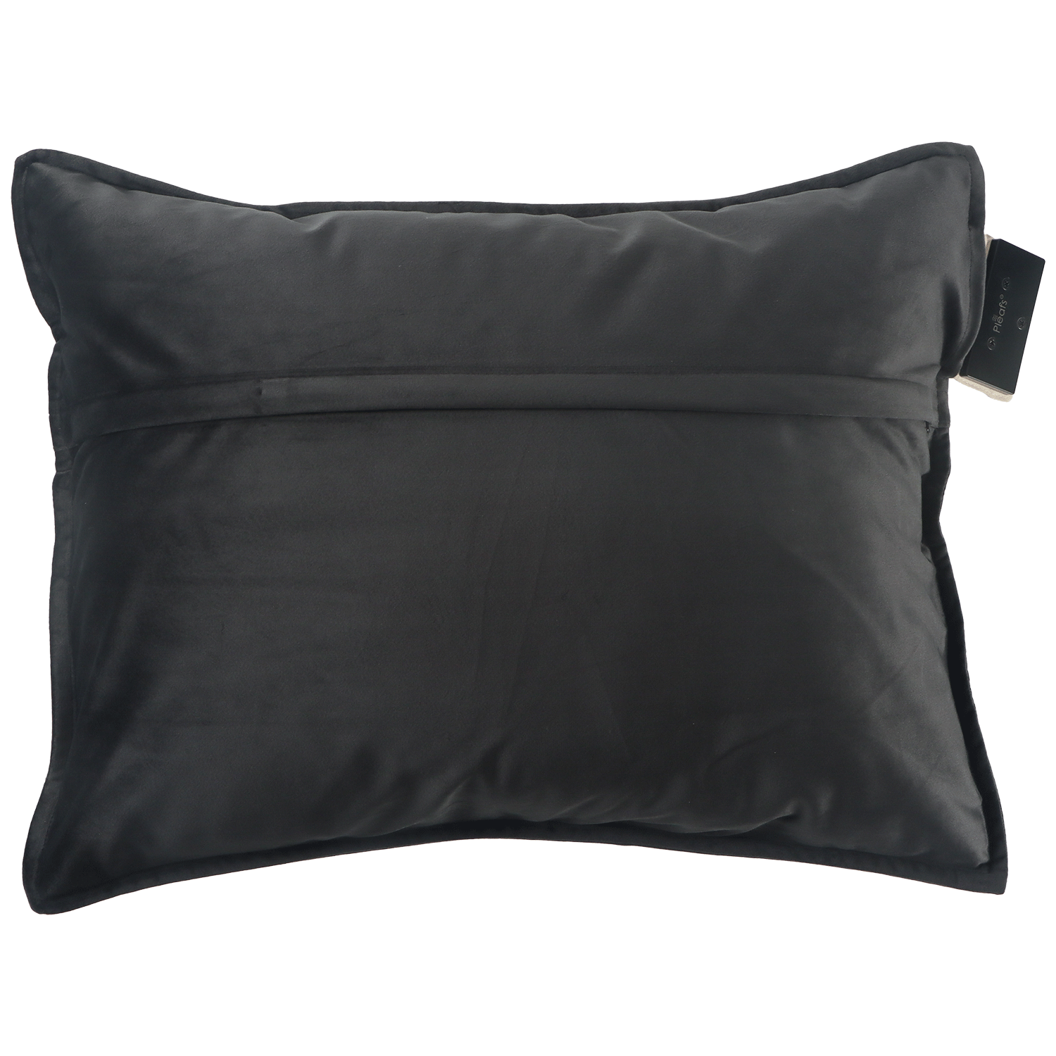 warmtekussen plush draadloos electrisch oplaadbaar binnen 45x60 onyx achterkant