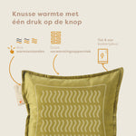 Pleafs® Warmtekussen Plush 45x45cm Barley Corn