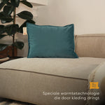 Pleafs® Warmtekussen Plush 45x60cm Wedgewood