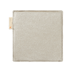 warmtezitkussen boho draadloos electrisch oplaadbaar binnen 40x40 dark vanilla voorkant