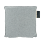 warmtezitkussen outdoor draadloos electrisch oplaadbaar buiten 40x40 spanich grey achterkant